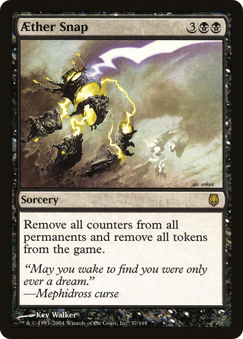 Aether Snap (DST-037)  Foil - Darksteel