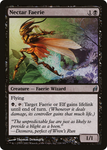 Nectar Faerie (LRW-130)  Foil - Lorwyn
