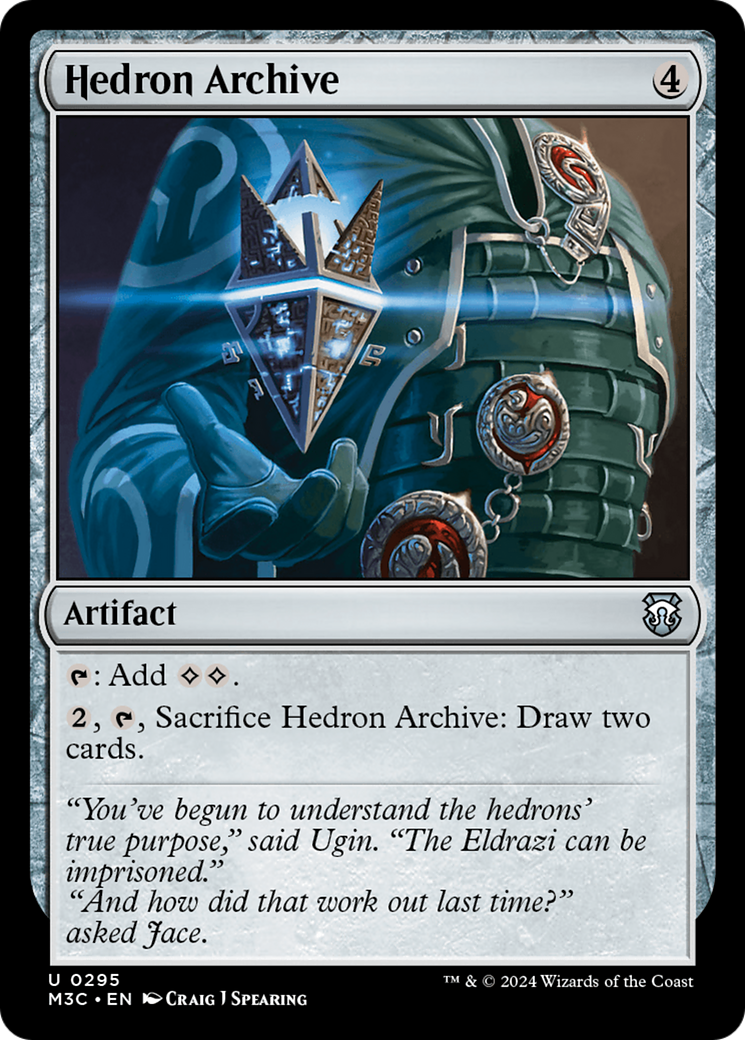 Hedron Archive (M3C-295)  - Modern Horizons 3 Commander