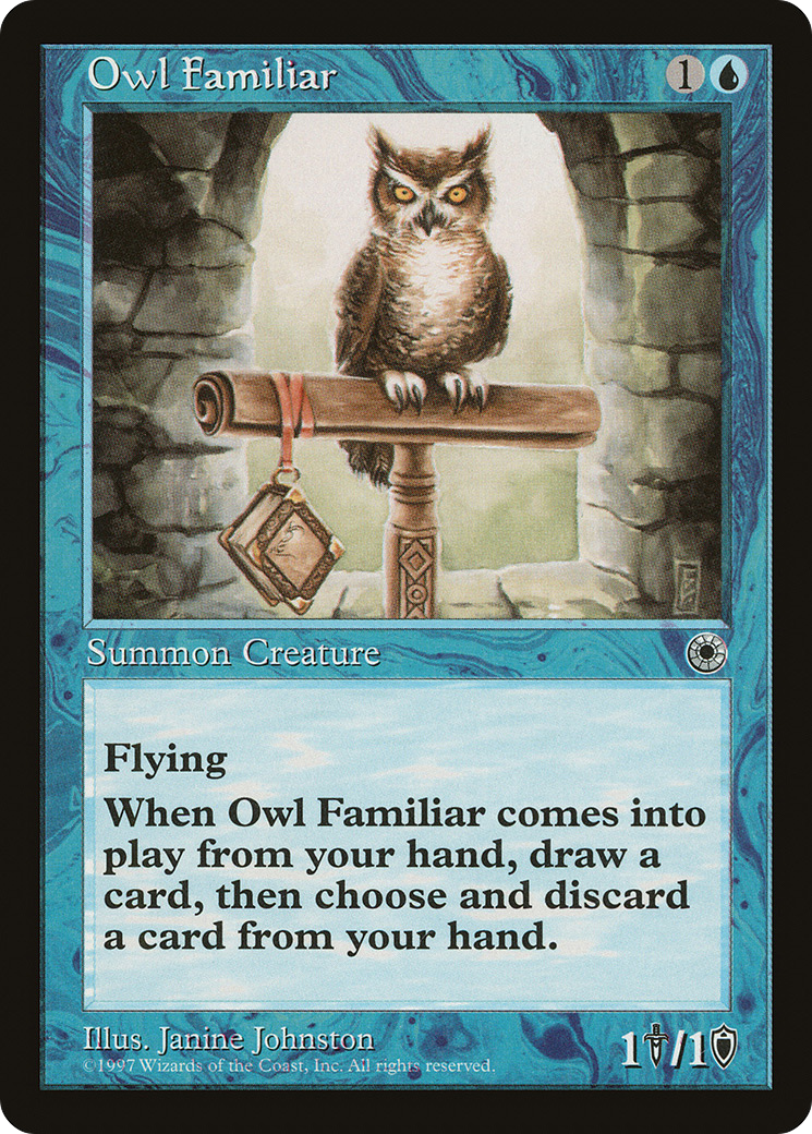 Owl Familiar (POR-)  - Portal