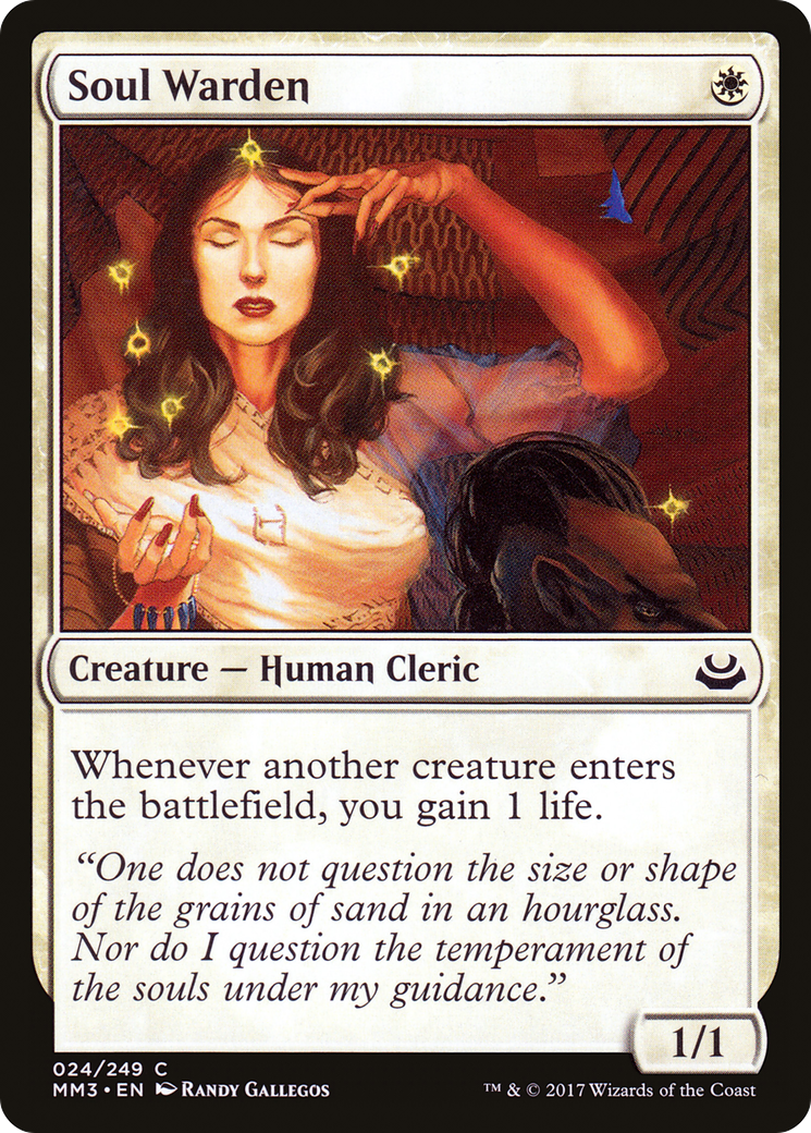 Soul Warden (MM3-024)  - Modern Masters 2017