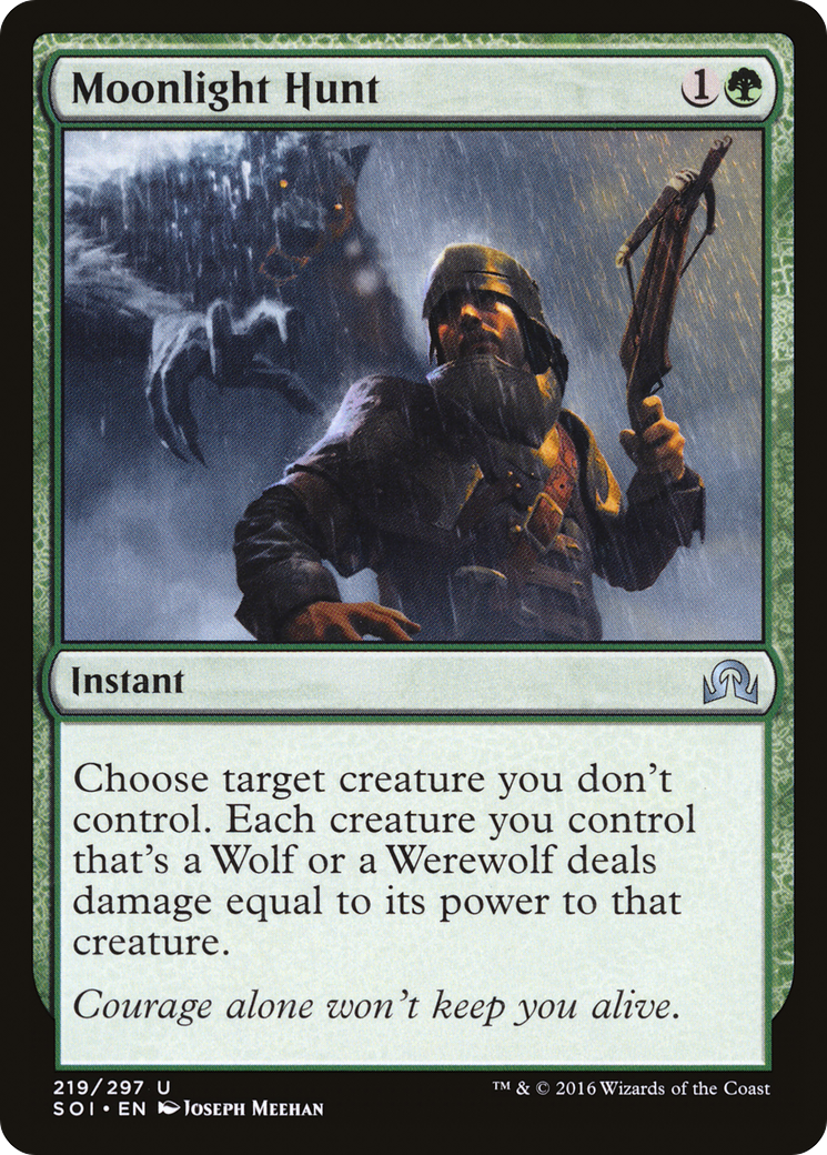 Moonlight Hunt (SOI-219) - Shadows over Innistrad Foil
