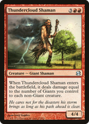 Thundercloud Shaman (MMA-135) - Modern Masters Foil