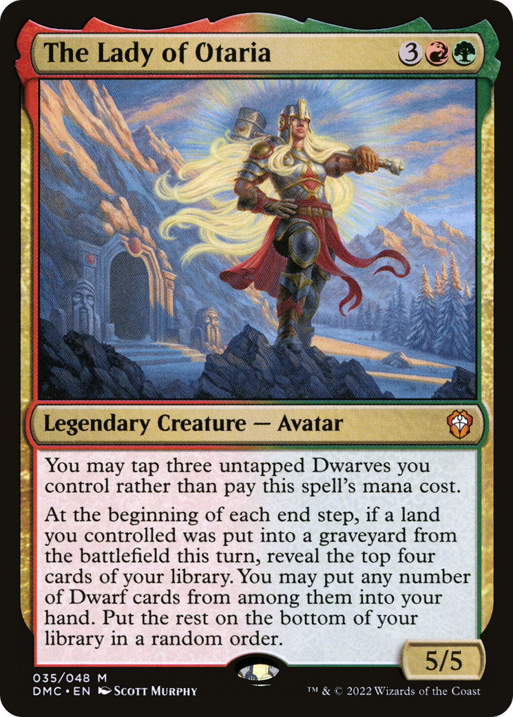 The Lady of Otaria (DMC-035)  - Dominaria United Commander