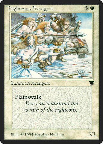 Righteous Avengers (LEG-034) - Legends