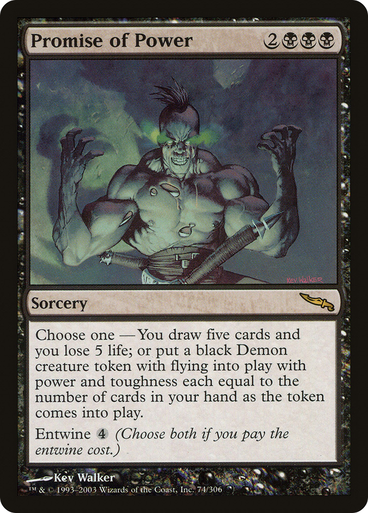 Promise of Power (MRD-074)  - Mirrodin
