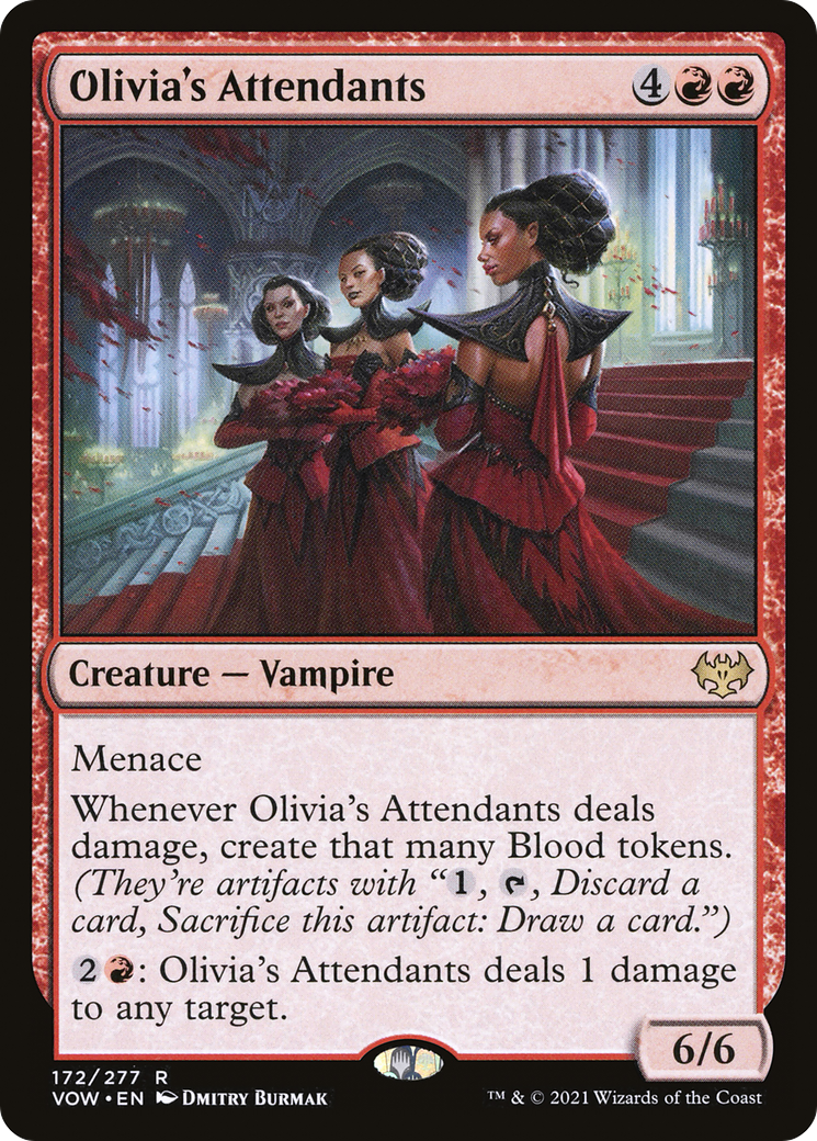 Olivia's Attendants (VOW-172)  - Innistrad: Crimson Vow