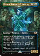 Kianne, Corrupted Memory (Borderless) (DSC-002)  - Duskmourn: House of Horror Commander