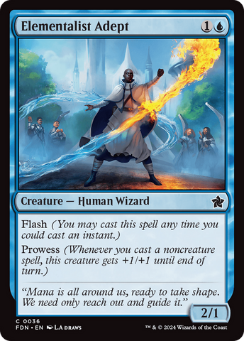 Elementalist Adept (FDN-036)  - Foundations