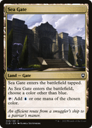 Sea Gate (CLB-359)  Foil - Commander Legends: Battle for Baldur's Gate
