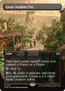 Great Arashin City (Borderless) (TDM-395)  - Tarkir: Dragonstorm