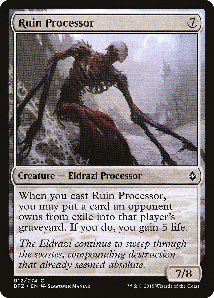 Ruin Processor (BFZ-012)  - Battle for Zendikar