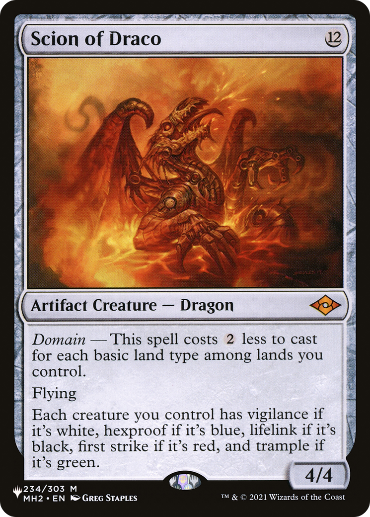 Scion of Draco (LIST-234/303)  - The List