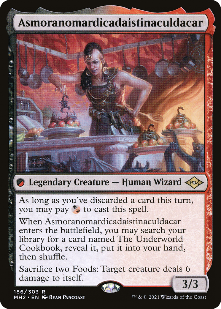 Asmoranomardicadaistinaculdacar (MH2-186)  Foil - Modern Horizons 2