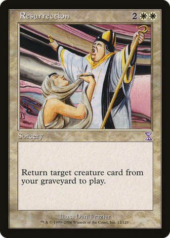 Resurrection (TSB-012)  Foil - Time Spiral Timeshifted
