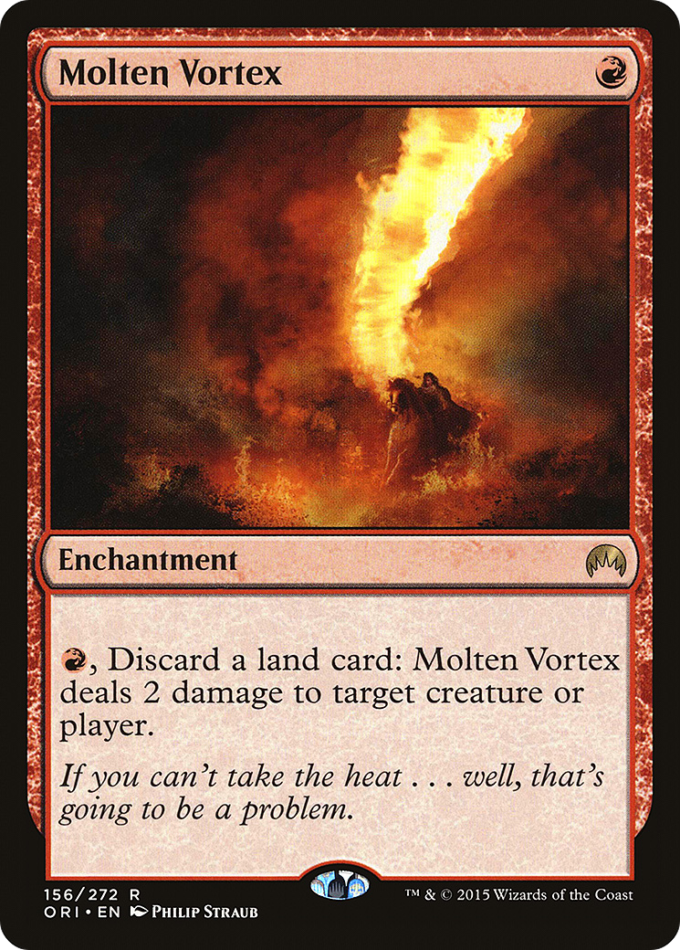 Molten Vortex (ORI-156)  - Magic Origins
