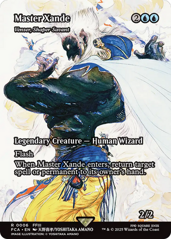 Master Xande - Venser, Shaper Savant (Showcase) (FCA-006)  - FINAL FANTASY: Through the Ages / Master Xande (Borderless)