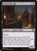 Balustrade Spy (2X2-068)  Foil - Double Masters 2022