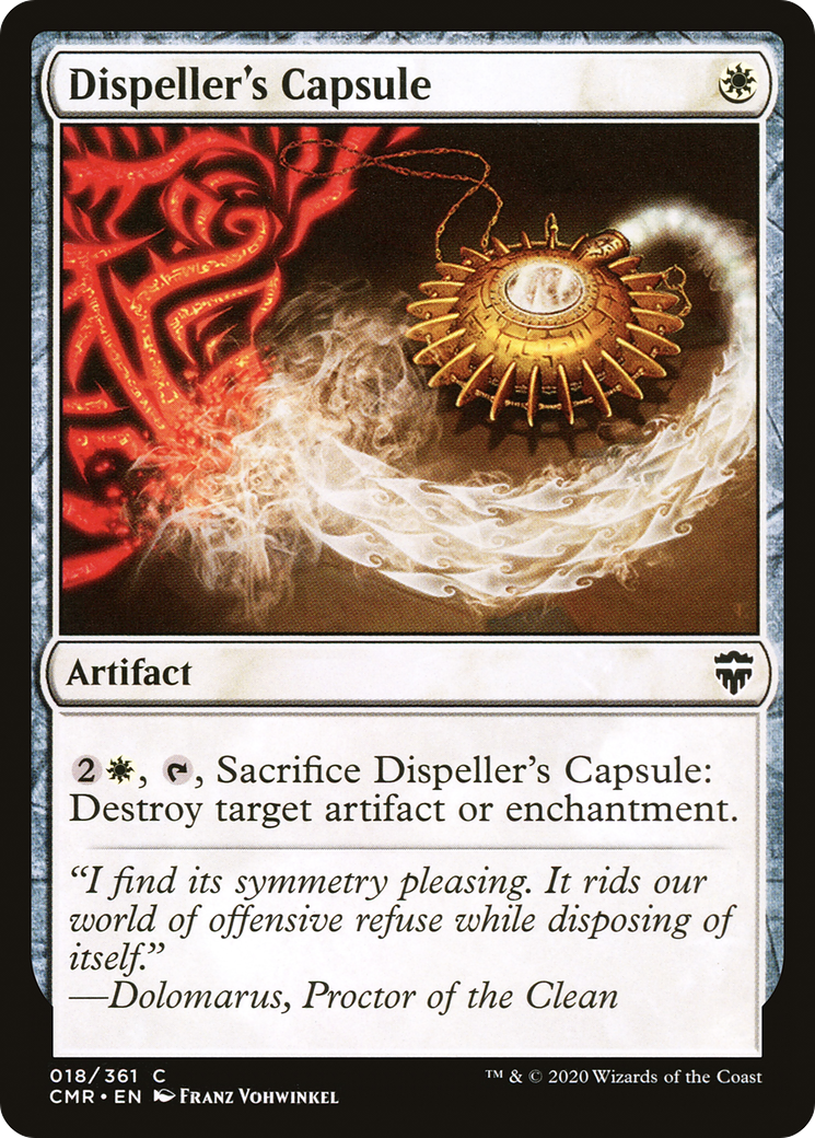 Dispeller's Capsule (CMR-018)  - Commander Legends