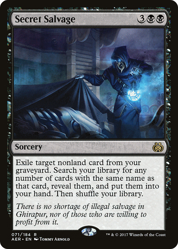 Secret Salvage (AER-071)  - Aether Revolt