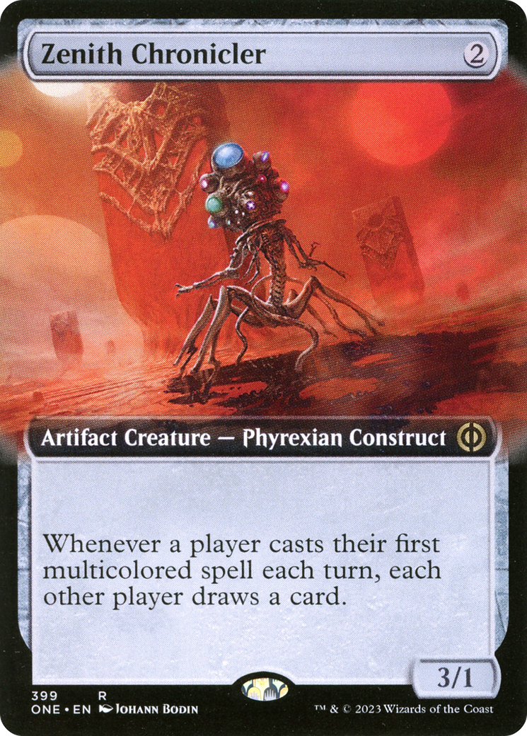 Zenith Chronicler (Extended Art) (ONE-399)  - Phyrexia: All Will Be One: (Extended Art)