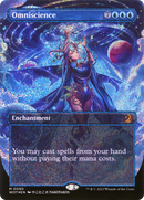 Omniscience (Anime Borderless) (Confetti Foil) (WOT-090)  Foil - Wilds of Eldraine: Enchanting Tales
