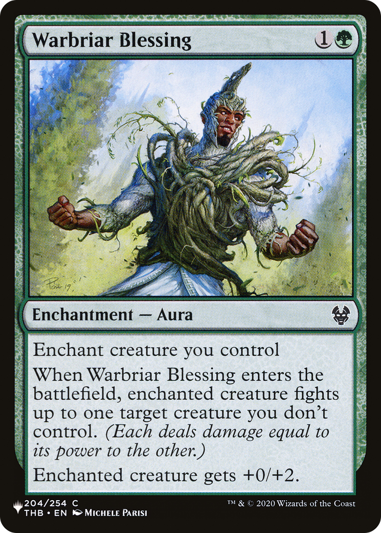 Warbriar Blessing (LIST-THB-204)  - The List