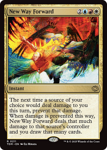 New Way Forward (TDM-211) - Tarkir: Dragonstorm Foil