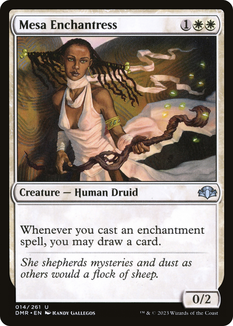 Mesa Enchantress (DMR-014)  Foil - Dominaria Remastered