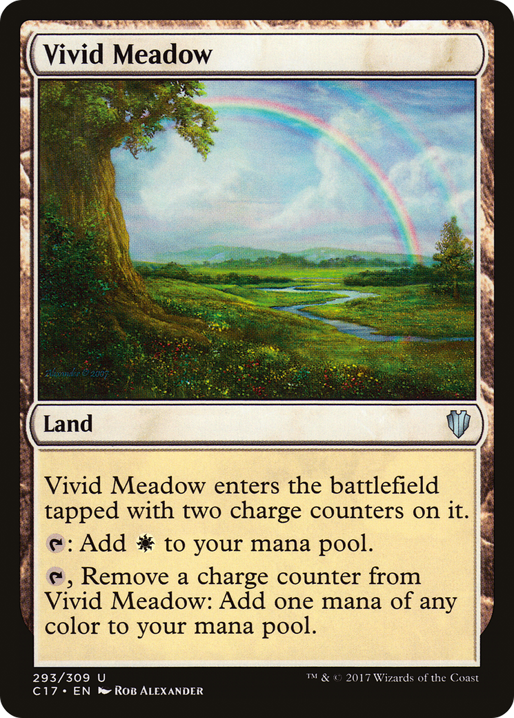 Vivid Meadow (C17-293)  - Commander 2017