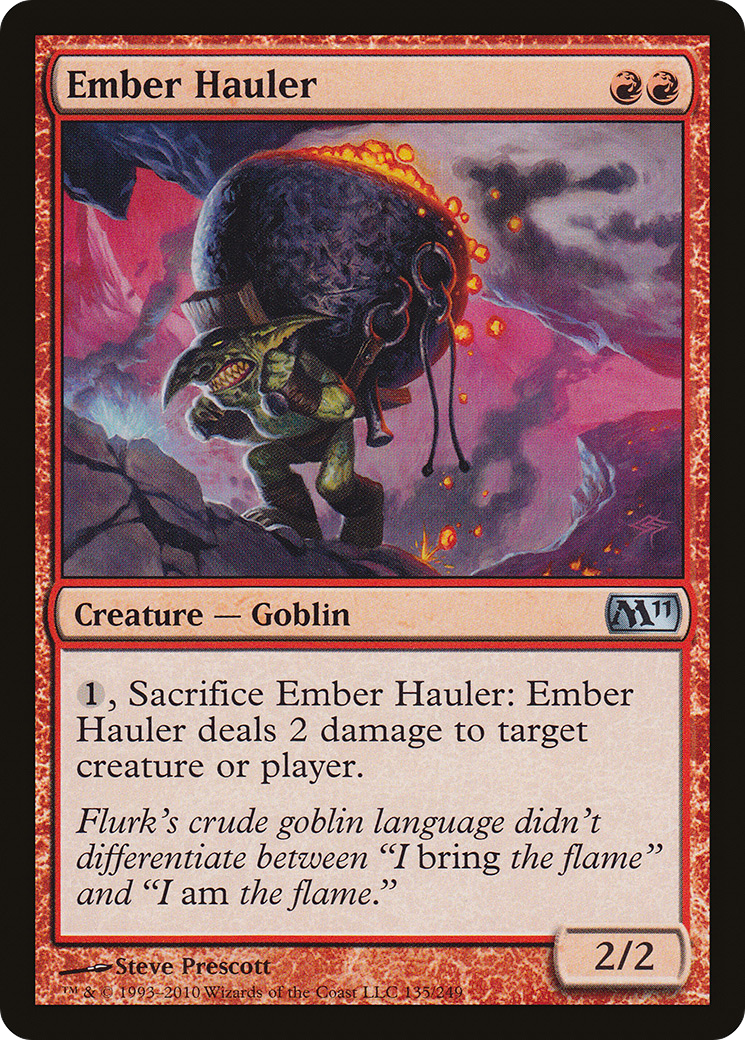Ember Hauler (M11-135) - Magic 2011 Foil