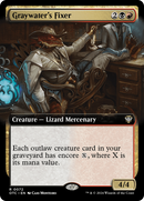 Graywater's Fixer (Extended Art) (OTC-072)  - Outlaws of Thunder Junction Commander: (Extended Art)
