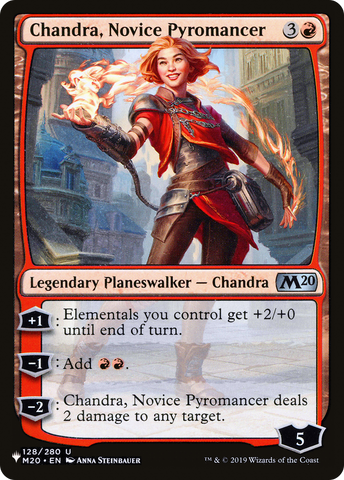 Chandra, Novice Pyromancer (LIST-M20-128)  - The List