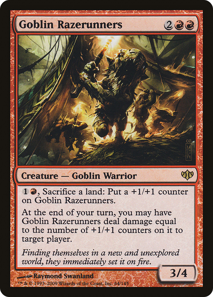 Goblin Razerunners (CON-064)  - Conflux