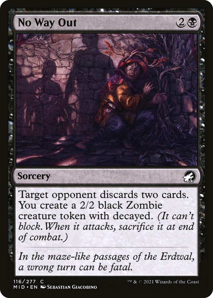 No Way Out (MID-116)  - Innistrad: Midnight Hunt