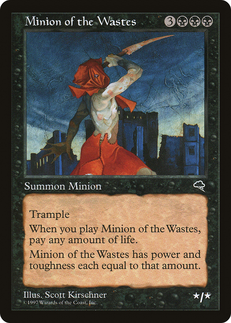Minion of the Wastes (TMP-146)  - Tempest