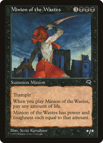 Minion of the Wastes (TMP-146)  - Tempest