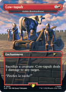 Cow-tapult - Goblin Bombardment (SLD-825)  - Secret Lair Drop / Cow-tapult (Borderless)