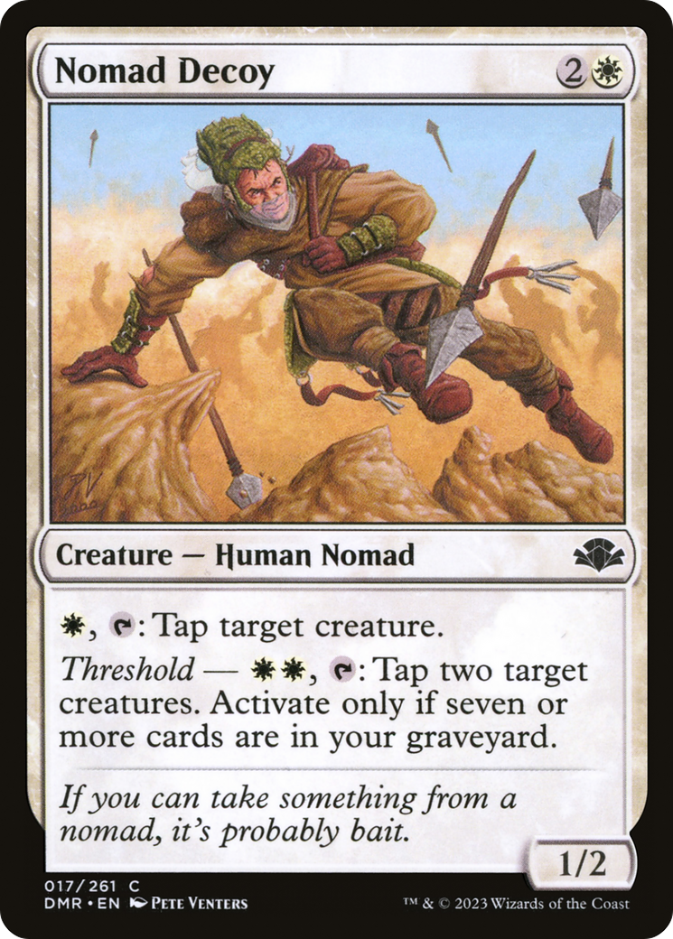 Nomad Decoy (DMR-017)  Foil - Dominaria Remastered