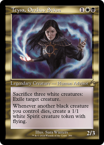 Teysa, Orzhov Scion (Retro Frame) (RVR-386)  Foil - Ravnica Remastered