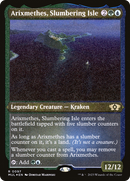 Arixmethes, Slumbering Isle (Foil Etched) (MUL-097)  Foil - Multiverse Legends