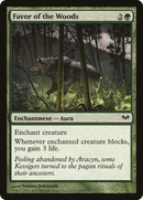 Favor of the Woods (DKA-113)  Foil - Dark Ascension