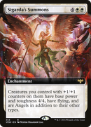 Sigarda's Summons (Extended Art) (VOW-353)  - Innistrad: Crimson Vow: (Extended Art)