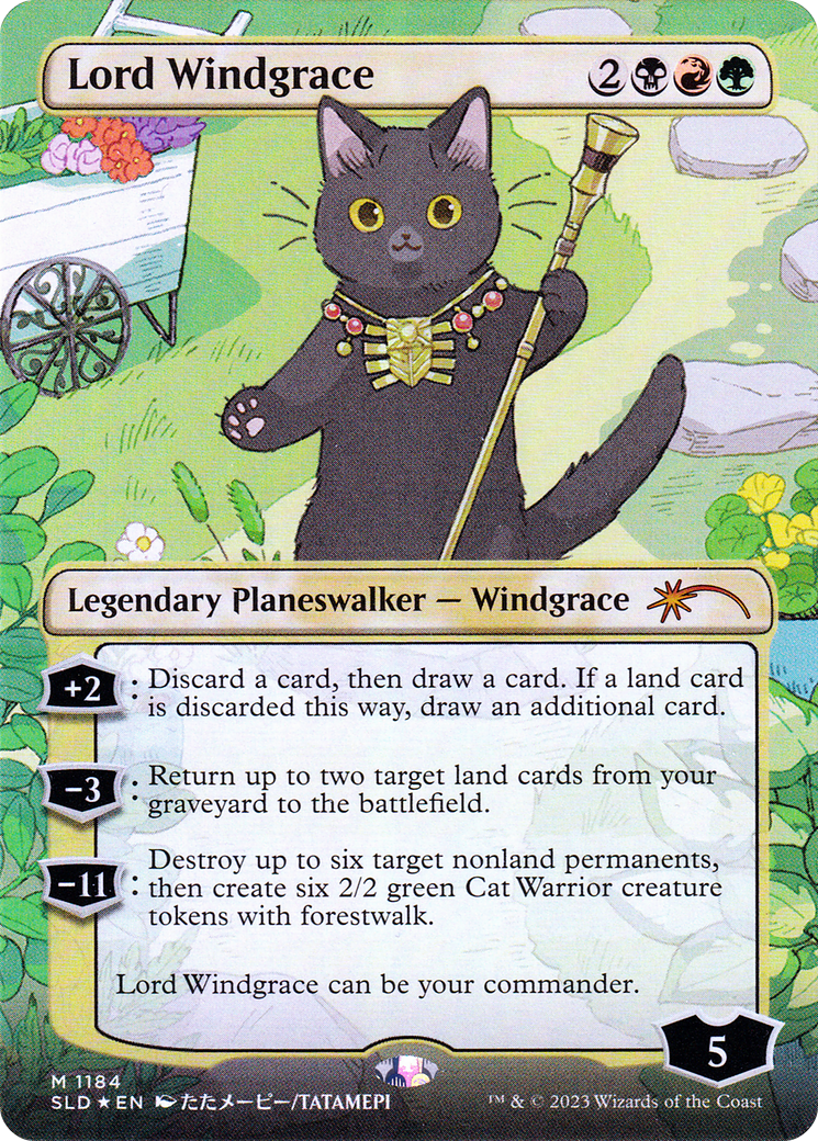 Lord Windgrace (SLD-1184)  Foil - Secret Lair Drop (Borderless)