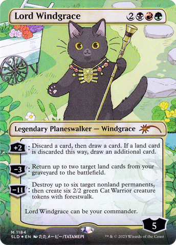 Lord Windgrace (SLD-1184)  Foil - Secret Lair Drop (Borderless)
