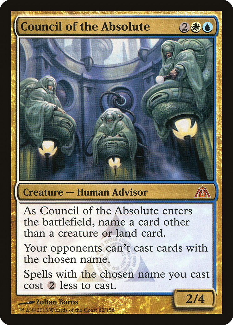Council of the Absolute (DGM-062)  - Dragon's Maze