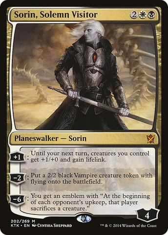Sorin, Solemn Visitor (KTK-202)  Foil - Khans of Tarkir