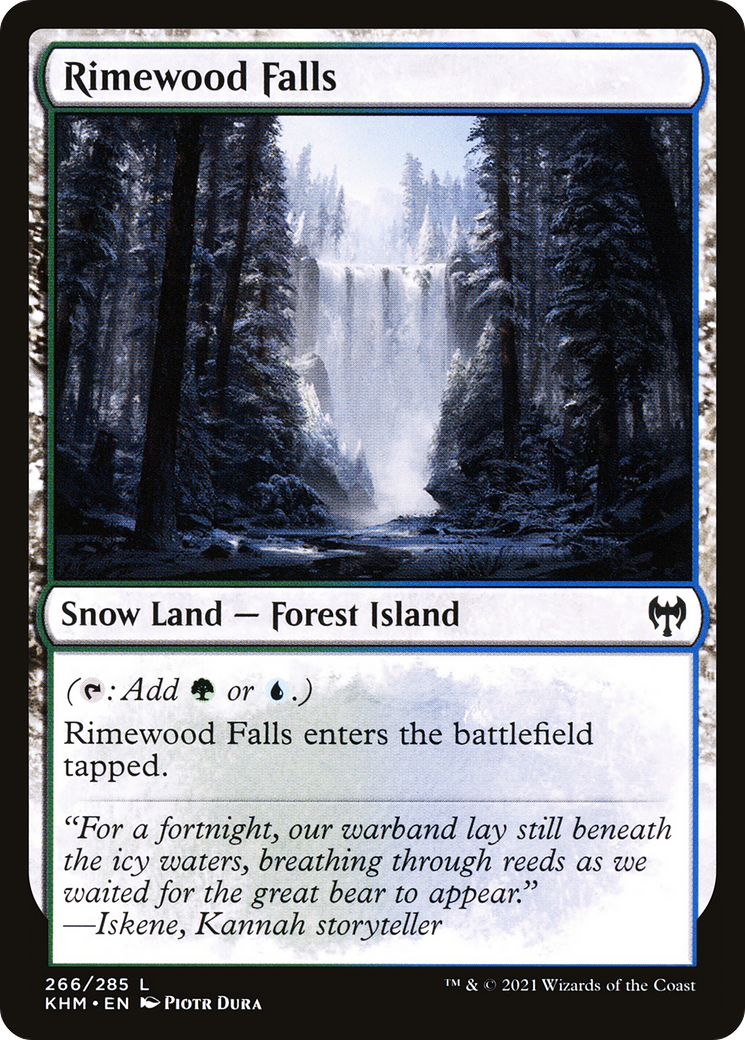 Rimewood Falls (KHM-266)  - Kaldheim: (snow)