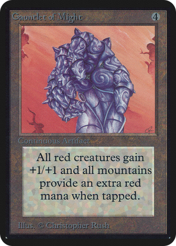 Gauntlet of Might (LEA-)  - Limited Edition Alpha