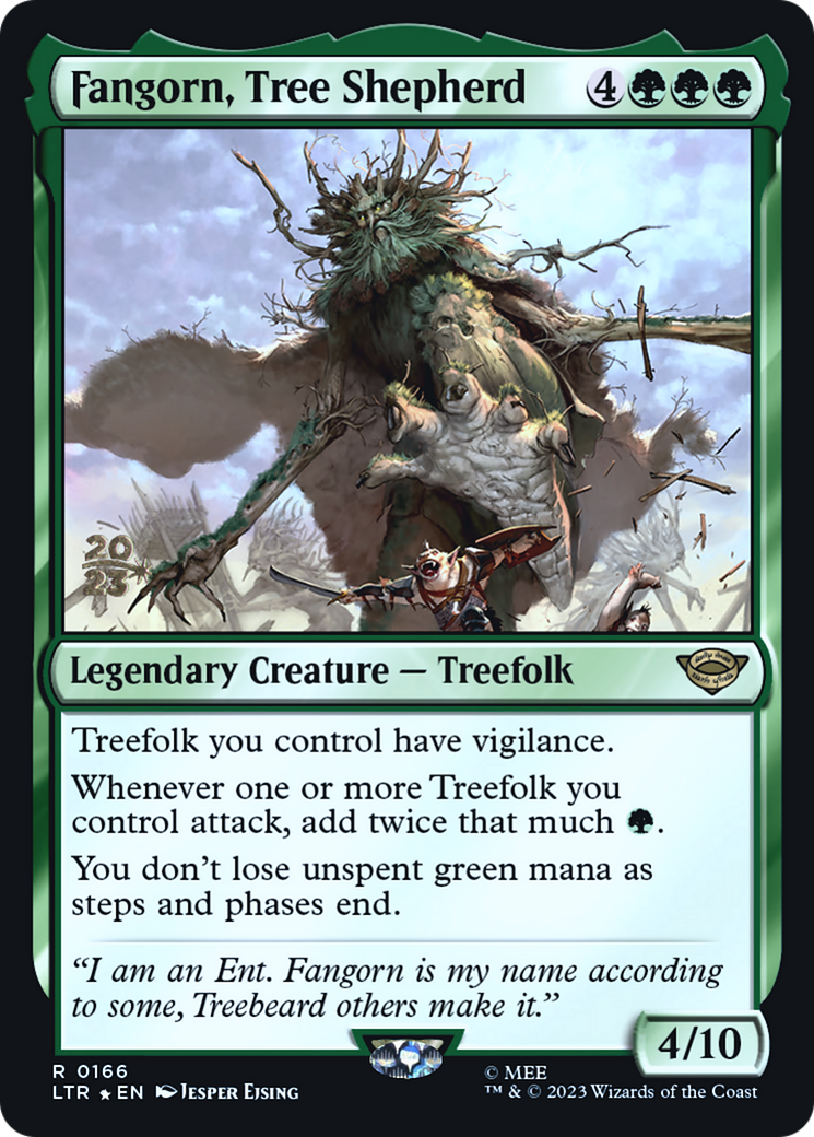 Fangorn, Tree Shepherd (PRE-166)  Foil - Tales of Middle-earth Promos